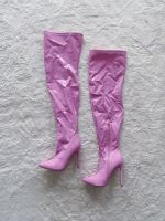 *NEUE* Barbie Lack Overknee Stiefel Gr.38,5 Nordrhein-Westfalen - Oberhausen Vorschau