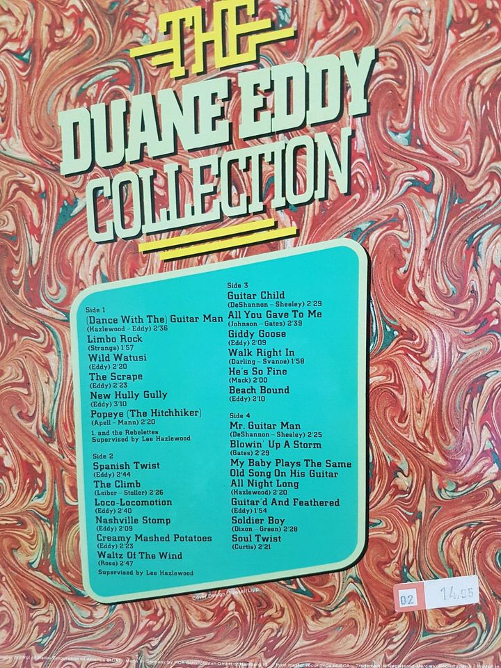 2 LP THE DUANE EDDY COLLECTION 1963 TOP in Paderborn