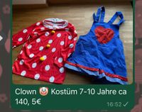 Kostüm Set Clown Bayern - Holzkirchen Unterfranken Vorschau