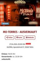 Mo Torres 27.04.2024 Gloria Köln Köln - Bayenthal Vorschau