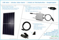 Stecker Solar Gerät 300W., Balkonkraftwerk, Photovoltaik, €415,-* Wuppertal - Cronenberg Vorschau