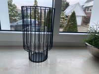 Windlicht, Metall, Glas, schwarz, neu, original verpackt Nordrhein-Westfalen - Rheine Vorschau