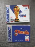 Nintendo GAME BOY World Cup 98 / Pinocchio Spielanleitungen Hessen - Mainhausen Vorschau