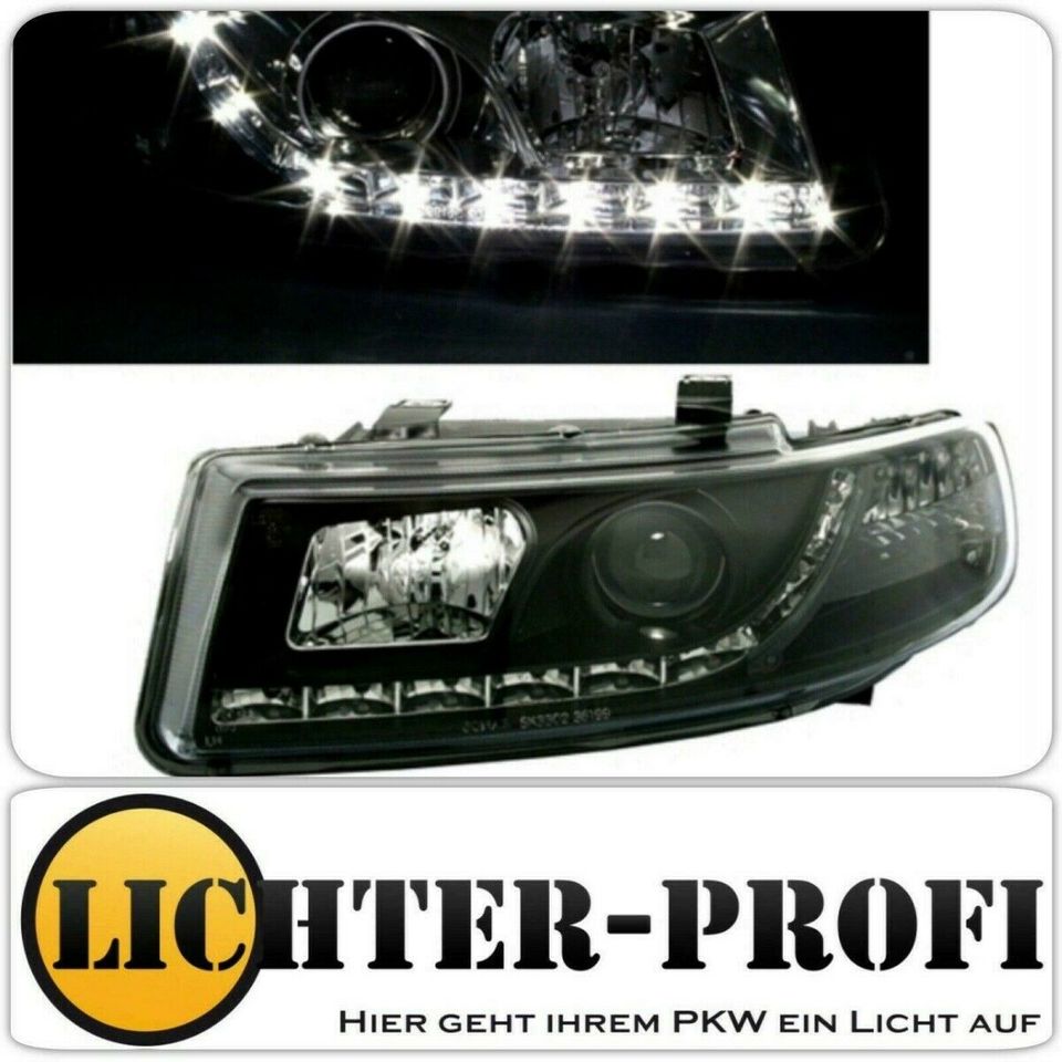 Seat Leon 1M Toledo 1M Led Scheinwerfer schwarz BJ 1999 - 2005 in Calden