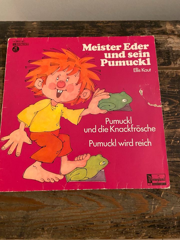 4 sehr geliebte LPs Pumuckl zu verkaufen in Ostfildern