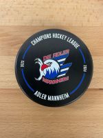 Spielpuck CHL Adler Mannheim 2023/24 Champions Hockey League Baden-Württemberg - Mannheim Vorschau