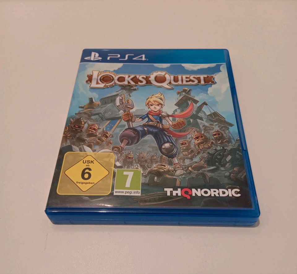 PS4 PLAYSTATION 4 Spiel Lock's Quest in Bad Soden am Taunus
