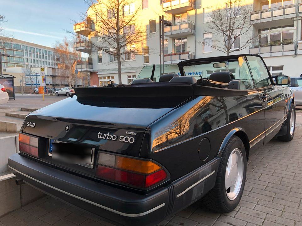 Saab 900 Cabrio 16s Vollturbo - Oldtimer H-Zulassung,TÜV bis 2025 in Berlin