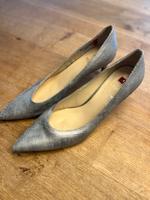 Högl Pumps Silber grau Gr. 41 - 7 1/2 Bayern - Eckental  Vorschau