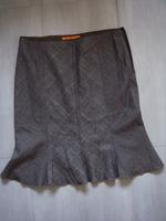 Marc-Cain Glockenrock Rock Stiefelrock braun Gr.M-L Maße beachten Hessen - Solms Vorschau
