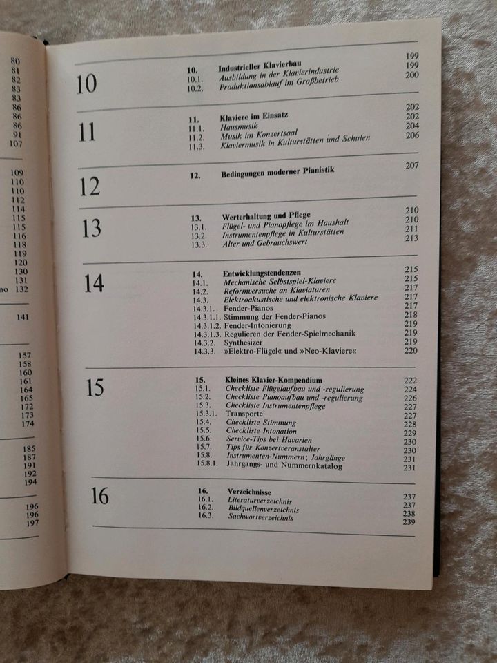 Praktisches Handbuch Klavier- mit 186 Bildern und 5Tabellen in Edewecht