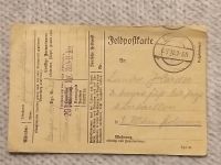 Feldpostkarte, 1. Weltkrieg, September 1918 Bayern - Kempten Vorschau
