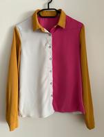 Bluse Hemd Pink Senf Weiß Zara Oberteil Shirt S M Nordrhein-Westfalen - Greven Vorschau