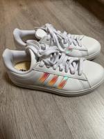 adidas Grand Court Sneaker Rainbow Weiß Gr. 36 2/3 Hessen - Kronberg im Taunus Vorschau