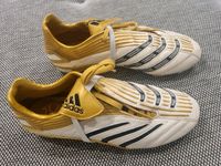 Adidas Predator Absolute, gebraucht, Größe 38, weiß/gold, unisex Sachsen - Crimmitschau Vorschau