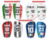 Schienbeinschoner Eigendesign Italien Milan Juventus Inter Napoli Baden-Württemberg - Unterensingen Vorschau