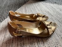 ❗️Peeptoe Sandalen gold 38 Lea Foscati Kr. München - Höhenkirchen-Siegertsbrunn Vorschau