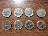 Verschiedene 1 Euro und 2 Euro Sammlermünzen Nordrhein-Westfalen - Bünde Vorschau