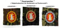 " Feuerwerker Abzeichen " Bronze-Silber-Gold auf Flecktarn Nordrhein-Westfalen - Ibbenbüren Vorschau