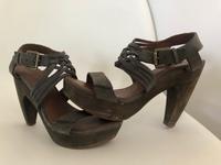 MO'P Sandalen grau Leder, Gr 38, Marc O'Polo Nordrhein-Westfalen - Meerbusch Vorschau