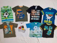 8 x T-Shirt Paket Topolino kurzarm blau bunt Fussball Dino 104 Wiesbaden - Mainz-Kastel Vorschau