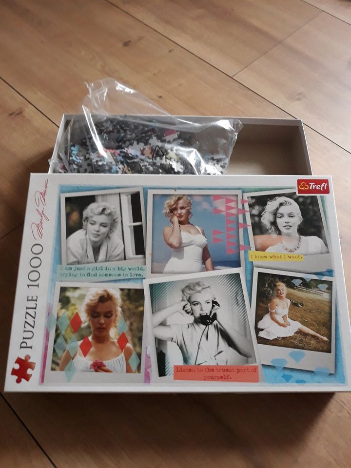 Puzzle Marilyn Monroe, von Trefl, 1000 Teile, farbig, neu in Berlin