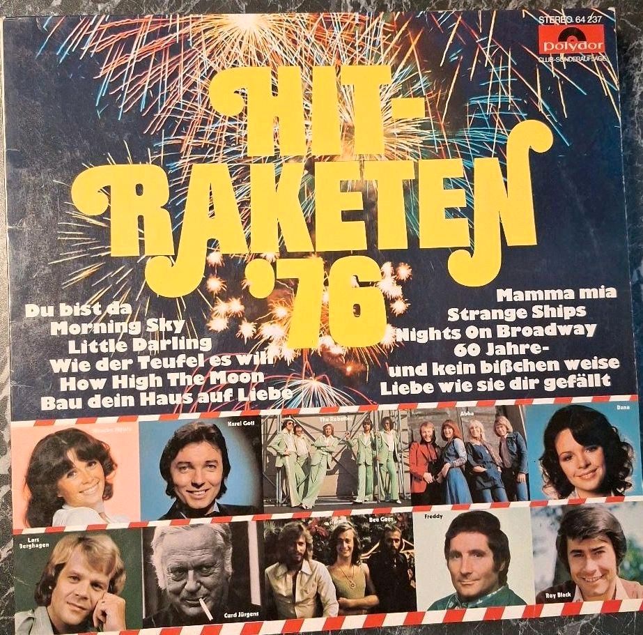 Schallplatten 8 Stück Schlager 1970 bis 1980 in Hebertsfelden