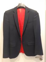 McNeal Herren Sakko – Gr 46, Blau/Rot mit braunen Applikation Neustadt - Hohentor Vorschau