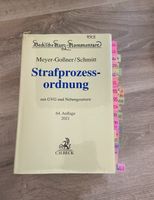 StPO Kommentar Meyer-Goßner / Schmitt 64. Auflage 2021 Nürnberg (Mittelfr) - Südstadt Vorschau