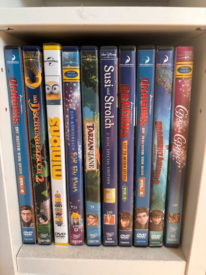 Sammlung  Disney /Kinder   DVD in Wolfhagen 
