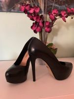 Buffalo High Heel Plateau Leder Pumps 39, schwarz Niedersachsen - Kirchgellersen Vorschau