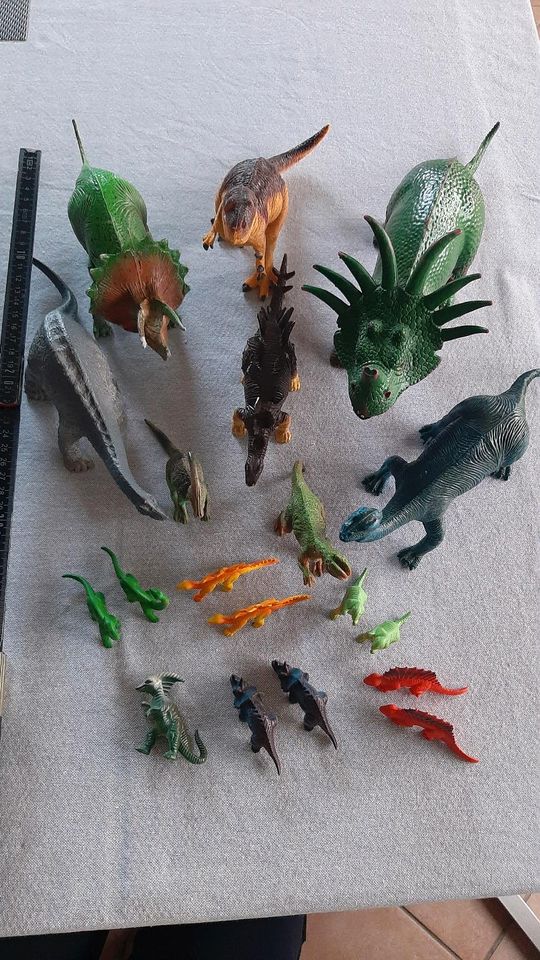 Dinosaurier Sammlung 19 Teile in Dransfeld