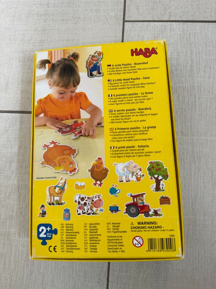 HABA Bauernhof Puzzle in Viöl