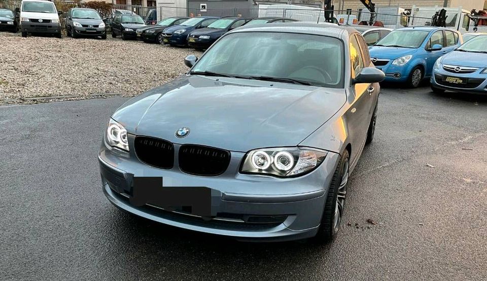 CCFL Angel Eyes Scheinwerfer schwarz für BMW 1er E87 E81 E82 E88 in Calden