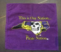 Pirate Nation Handtuch der East Carolina Pirates Wandsbek - Hamburg Wellingsbüttel Vorschau