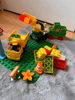 Lego Duplo Trecker mit Anhänger und Baufahrzeug Niedersachsen - Wardenburg Vorschau