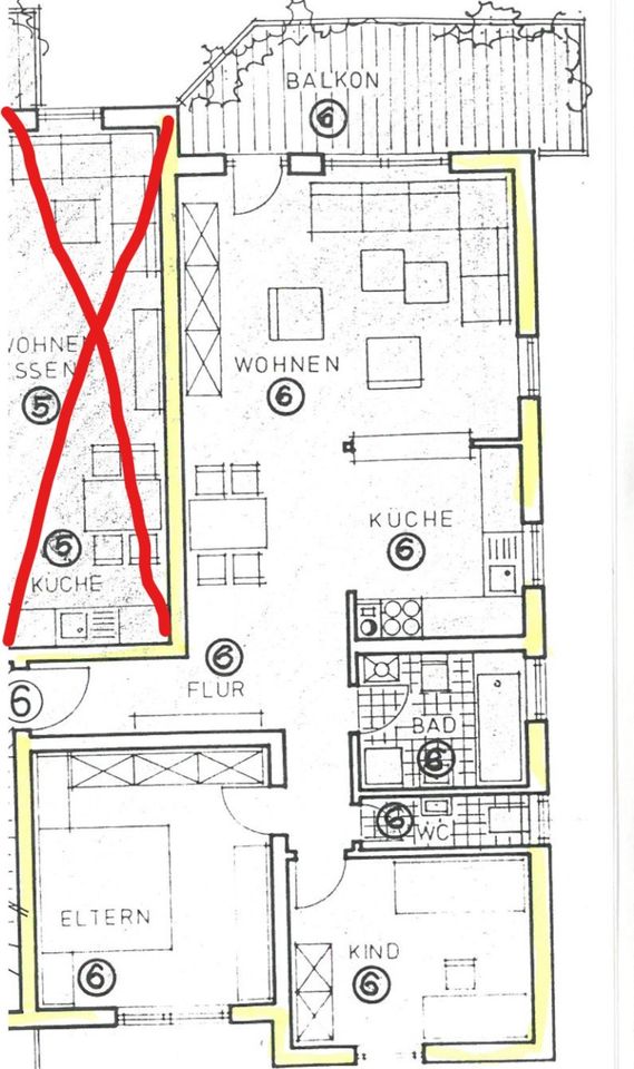 Aktuell in der Renovierung! 3-Zi-Wohnung in Neuwied Heimbach Weis in Neuwied