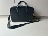 Vocier F26 Double Laptoptasche Aktentasche Leder schwarz Niedersachsen - Bendestorf Vorschau