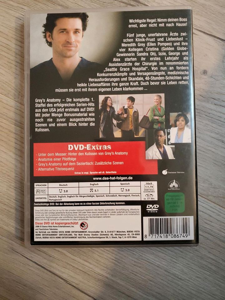 DVD - Grey's anatomy 1. Staffel in Holzgerlingen