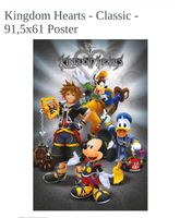 Kingdom Hearts Poster 91,5 x 61cm Nordrhein-Westfalen - Düren Vorschau