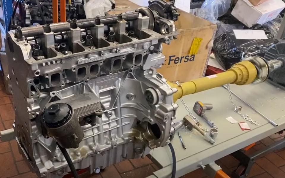 Motor Überholt RENAULT LAGUNA II (BG0/1_) 2.0 DCI M9R 760 M9R 74 in Felsberg