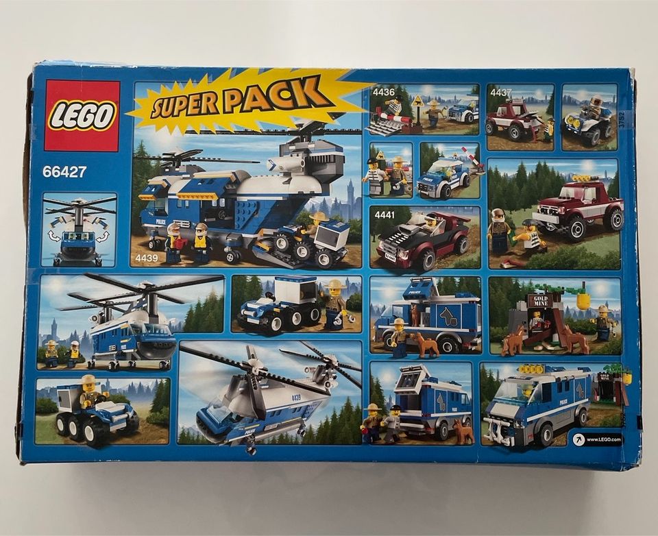 LEGO City Super Pack 4 in 1 Polizei 66427 in Kempten