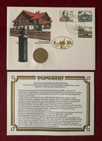 DDR Numisbrief "150. Jahrestag der 1. deutschen Fernreisebahn" Baden-Württemberg - Bad Waldsee Vorschau
