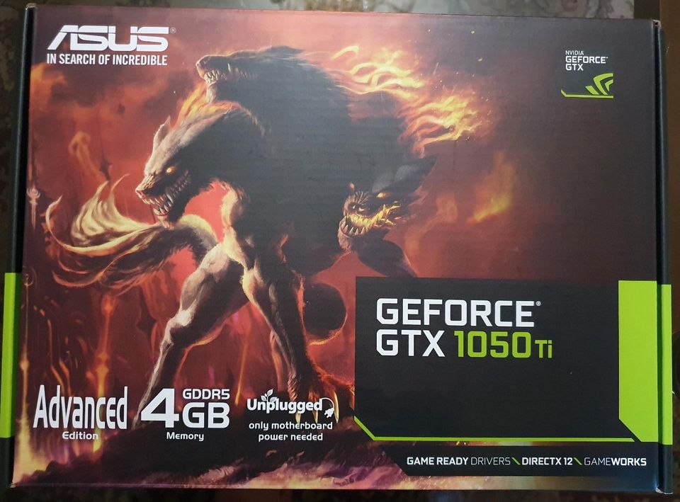 Asus GeForce 1050ti (Cerberus Advanced 4gb Vram) Grafikkarte in Gelsenkirchen