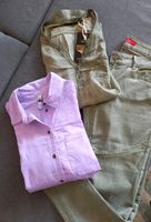 Hose von s. Oliver Gr  36 + Cordhemd lila + Shirt khaki Bayern - Würzburg Vorschau