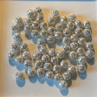 10x 7mm Anthrazitgrau Metall Kugeln Orient Silber Friedrichshain-Kreuzberg - Kreuzberg Vorschau