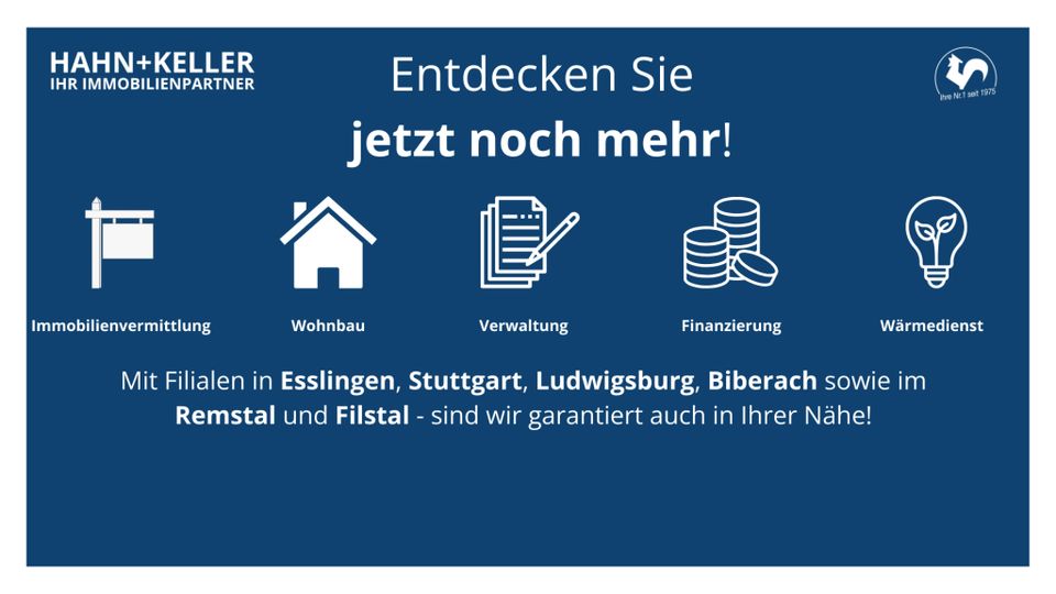 Bezugsfreie und großzügige 2 1/2 Zimmer-Wohnung im Herzen der Stadt Biberach! in Biberach an der Riß