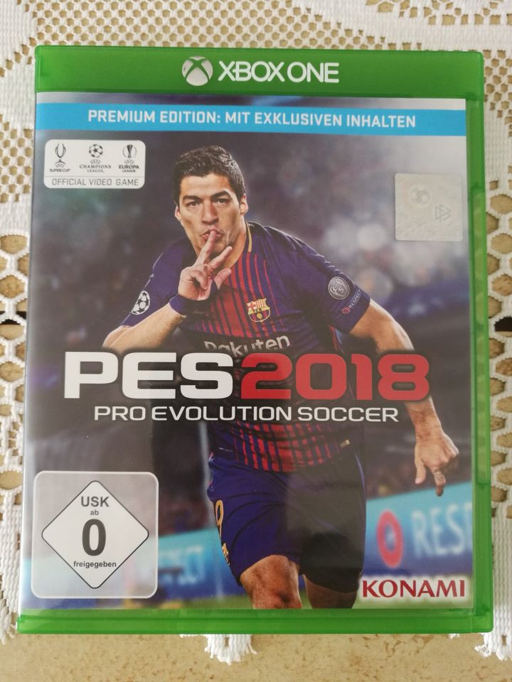 PES 2017 UND 2018 PRO EVOLUTION SOCCER XBOXONE SPIELE in Regensburg