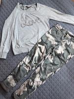 Only Shirt mit Glitzer LOVE gr S grau Bayern - Olching Vorschau