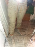 QS by S.Oliver stylische Cargo Hose 7/8 Beige Graustich 36 Hessen - Heusenstamm Vorschau